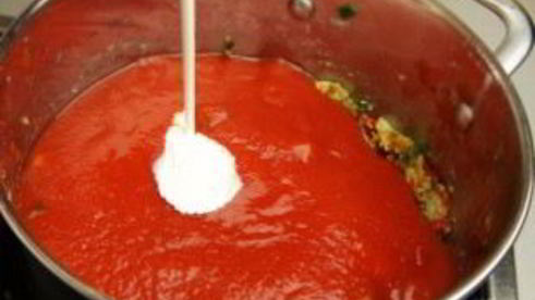 томатный суп-пюре с креветками