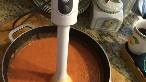 томатный суп-пюре