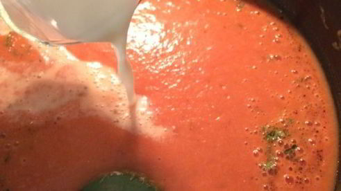 томатный суп-пюре
