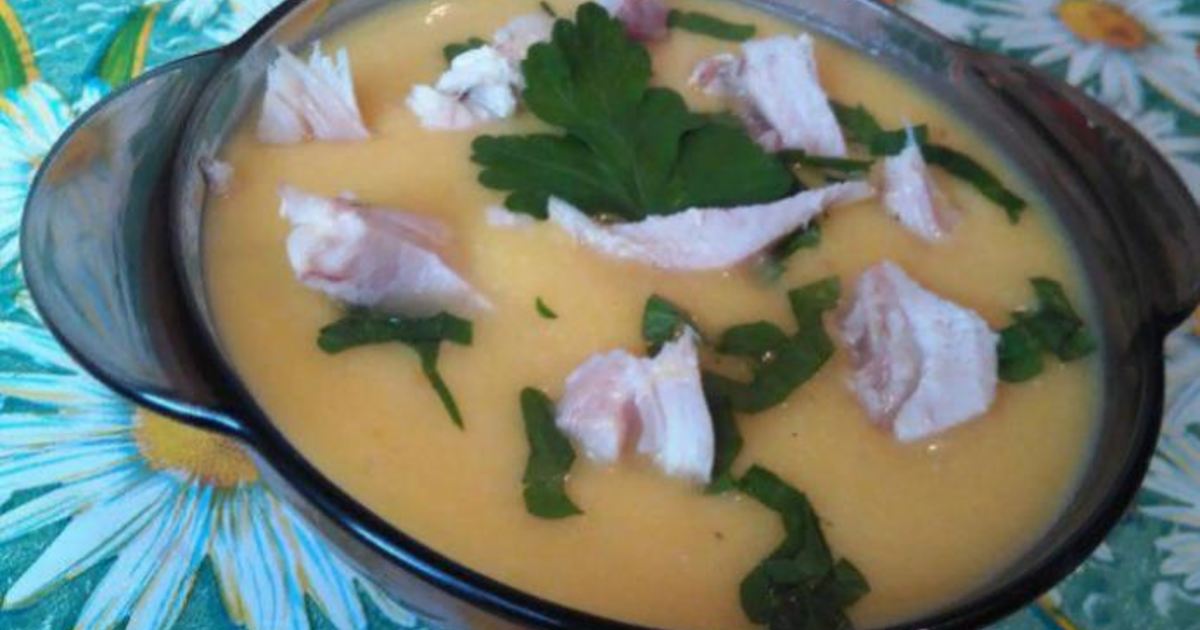 Тыквенный Суп С Курицей Фото