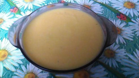 тыквенный суп-пюре с курицей