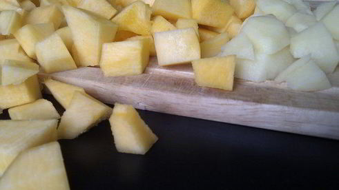 тыквенный суп-пюре с шафраном