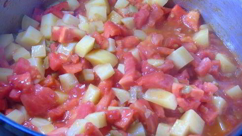 суп с баклажанами и брокколи