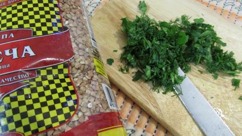 суп с гречневыми клецками-кнопками