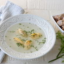 Суп с клецками