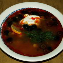 Суп с ребрышками