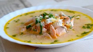 Суп в микроволновке без картошки