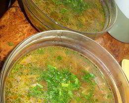 Супчик из белых грибов