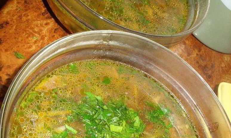 Рецепт супчика из белых грибов