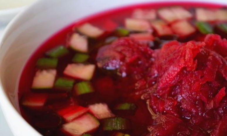 Рецепт холодного свекольника