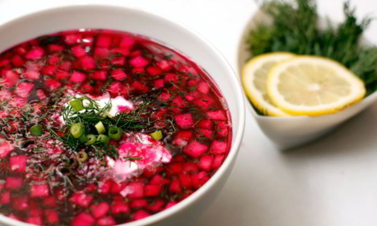 Рецепт свекольника холодного