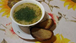 Легкий сырный супчик