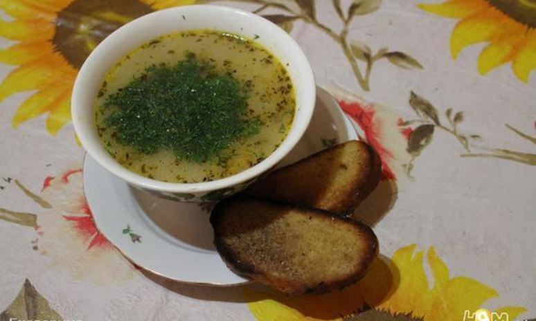 Рецепт легкого сырного супчика