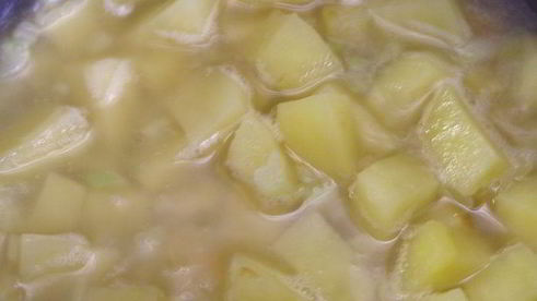 мягкий сырный суп-пюре