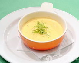 Сырный суп пюре