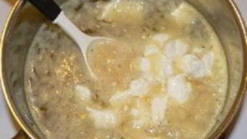 сырный суп с брокколи