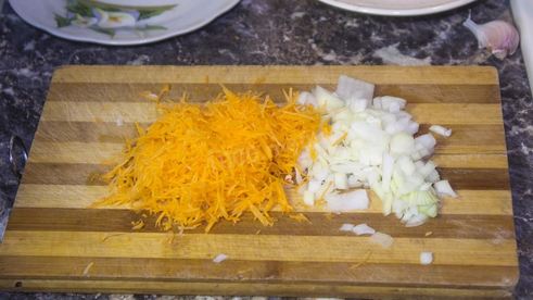 сырный суп с копченой курицей