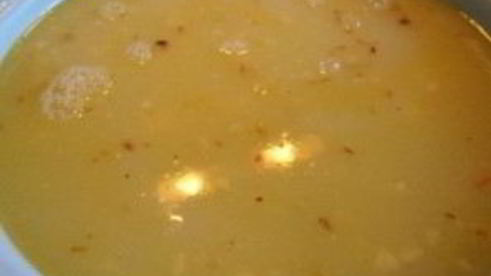 сырный суп со сливками