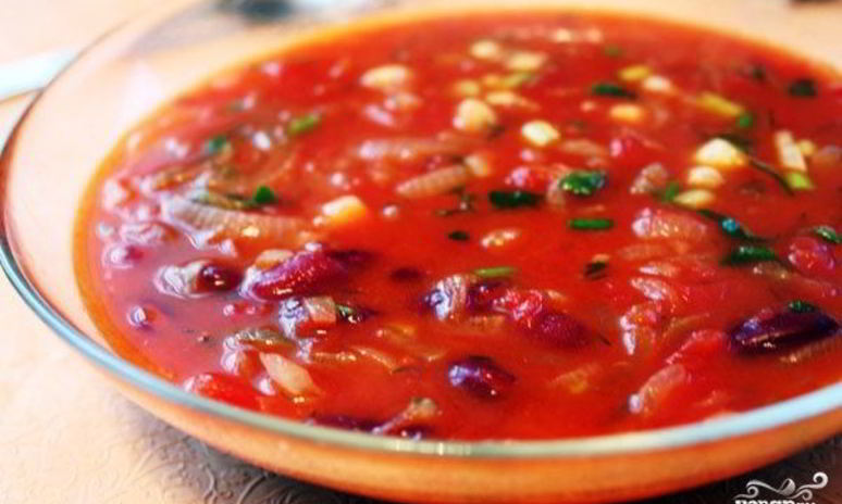 Рецепт томатного супа в мультиварке