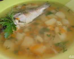 Уха из карася