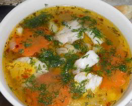 Уха из толстолобика