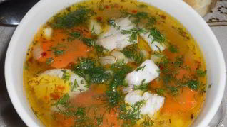 Уха из толстолобика