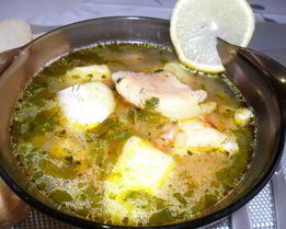 Уха из трех видов рыбы