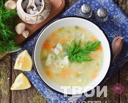 Уха с рисом