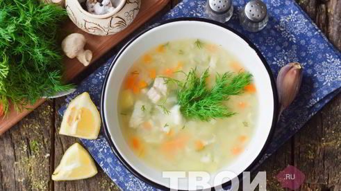 уха с рисом