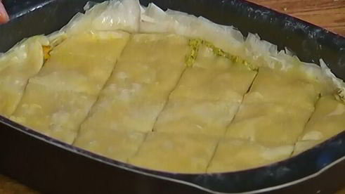 апельсиновая пахлава