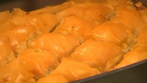апельсиновая пахлава