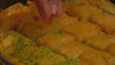 апельсиновая пахлава