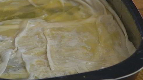 апельсиновая пахлава