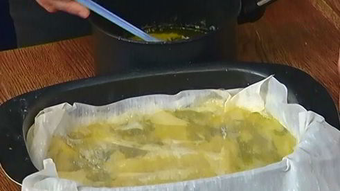 апельсиновая пахлава