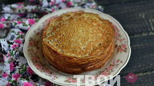 ажурные блинчики