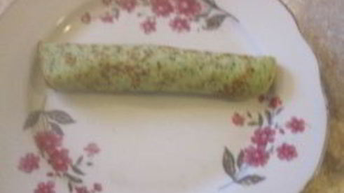 блинчики, фаршированные ветчиной и сыром