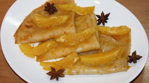 блинчики фламбе