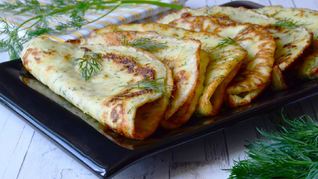 Блинчики из кабачков