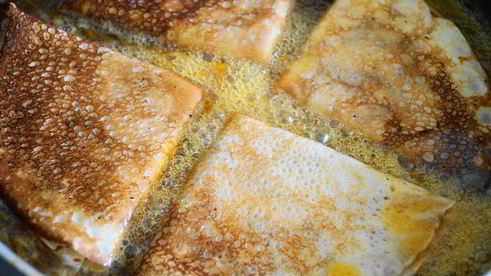 блинчики креп сюзетт