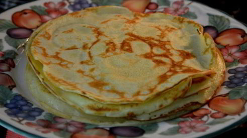 блинчики с беконом