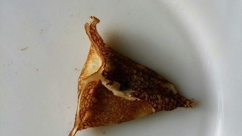 блинчики с грибной начинкой