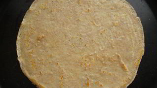 Блинчики с кукурузной мукой и отрубями