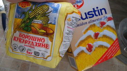 блинчики с кукурузной мукой и отрубями