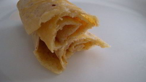 блинчики с кукурузной мукой и отрубями