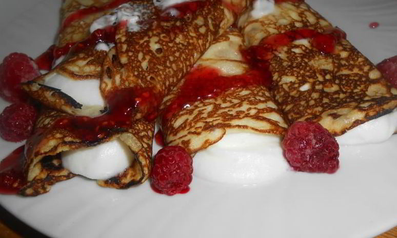 Рецепт блинчиков воздушных