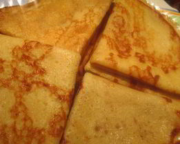 Блины без яиц и молока