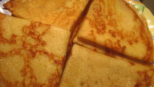 Блины без яиц и молока