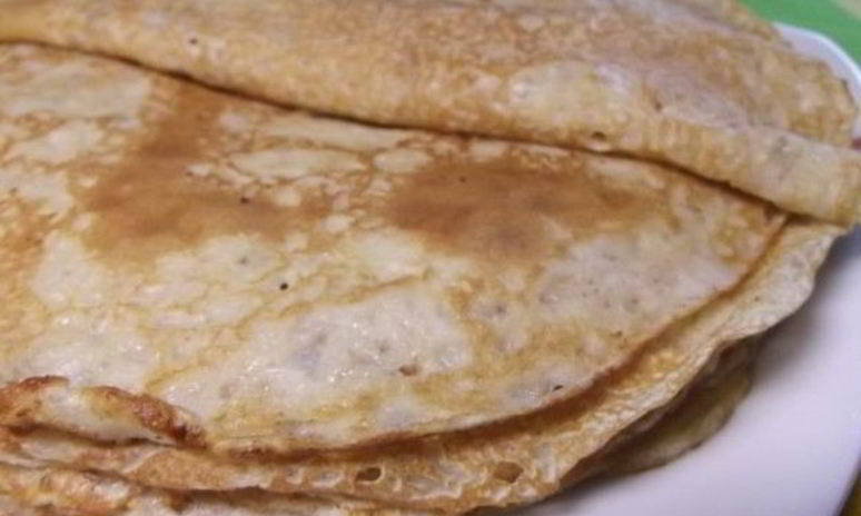 Рецепт блинов из каши