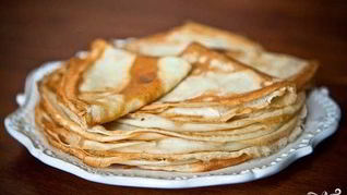 Блины на кефире и молоке