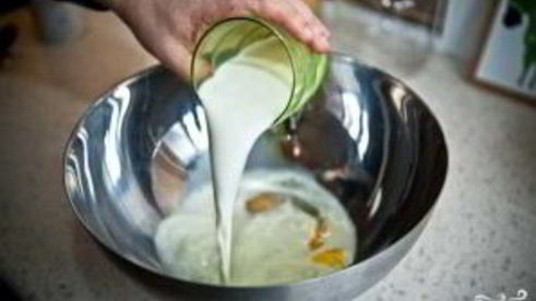 блины на кефире и молоке